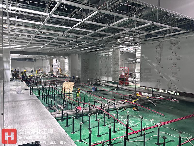 千級(jí)半導(dǎo)體無(wú)塵車間裝修的圖片