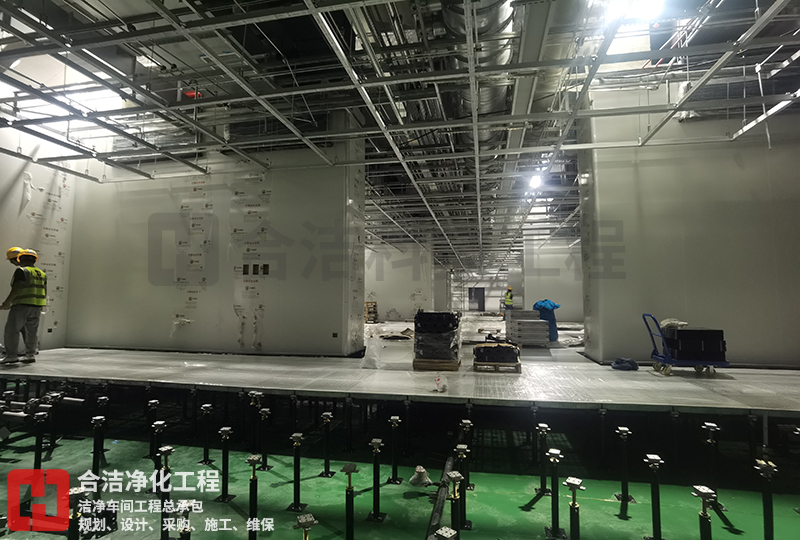 TFT、LCD電子行業(yè)千級無塵車間