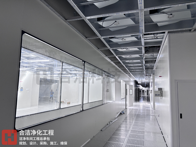 半導(dǎo)體凈化車(chē)間的圖片